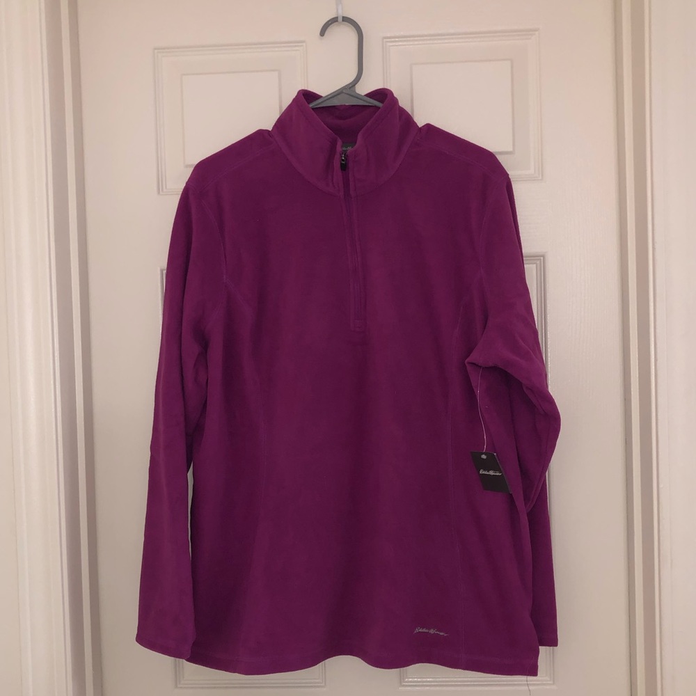 NWT Fleece Pullerover/QuarterZip